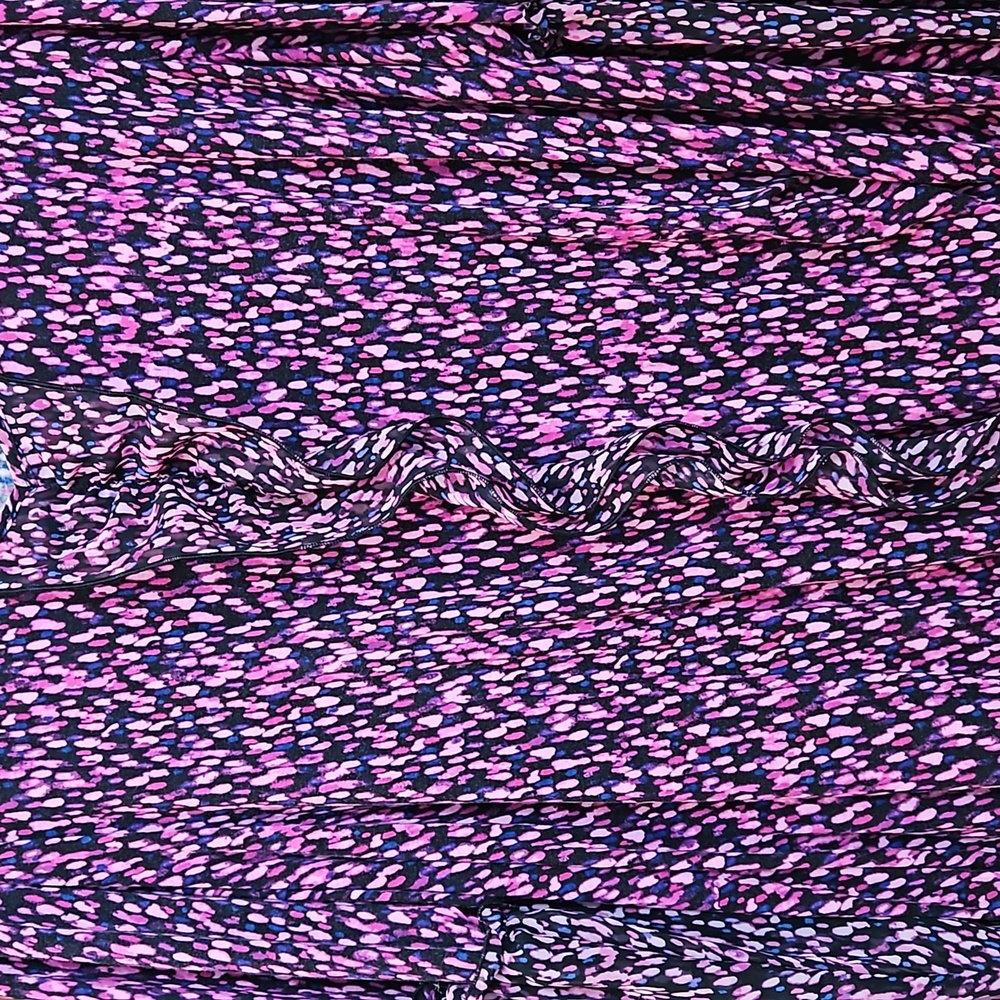 Pink Purple Ruffle Blouse - Picture 5 of 6